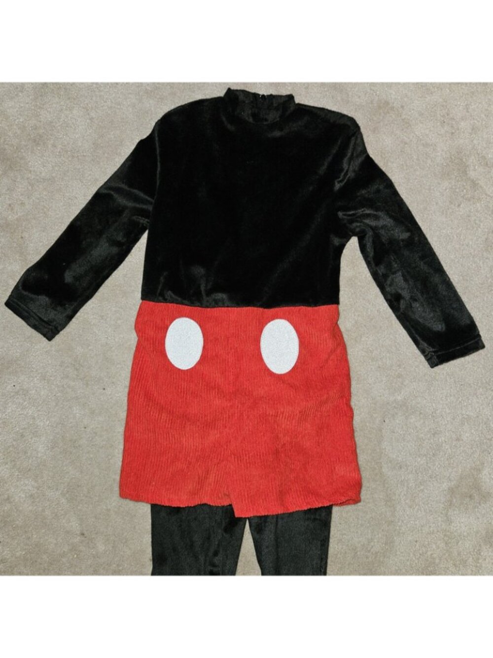 Disney Mickey Mouse Halloween Costume Toddler 2T Jumpsuit Headpiece Spirit - Picture 11 of 16